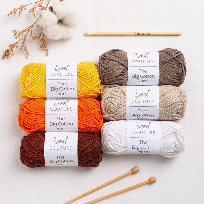 The Big Cotton Yarn 25g Ball - Wool Couture