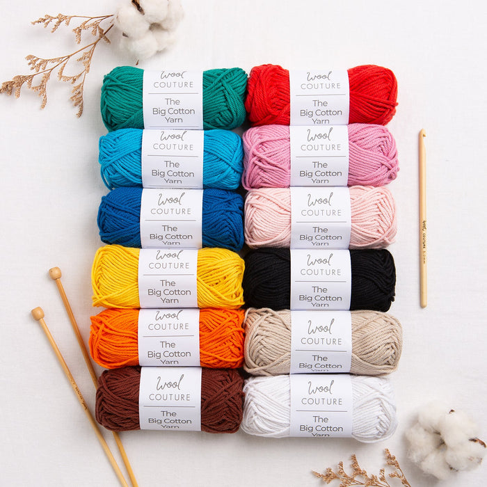 The Big Cotton Yarn 25g Ball - Wool Couture