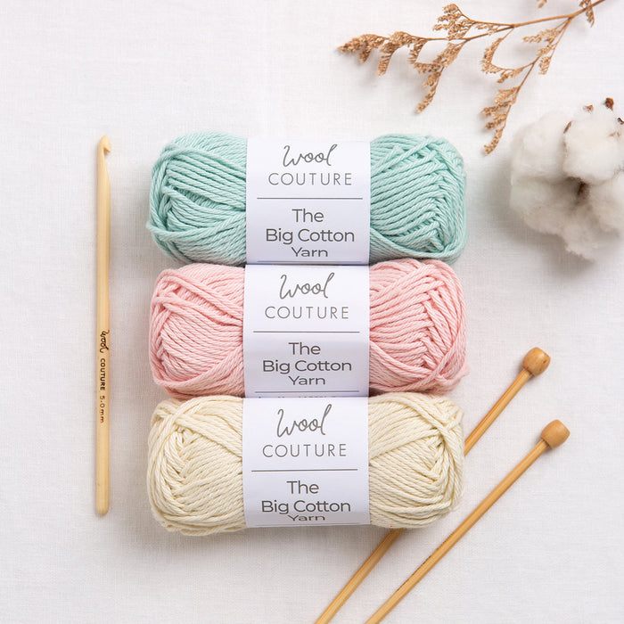 The Big Cotton Yarn 25g Ball - Wool Couture