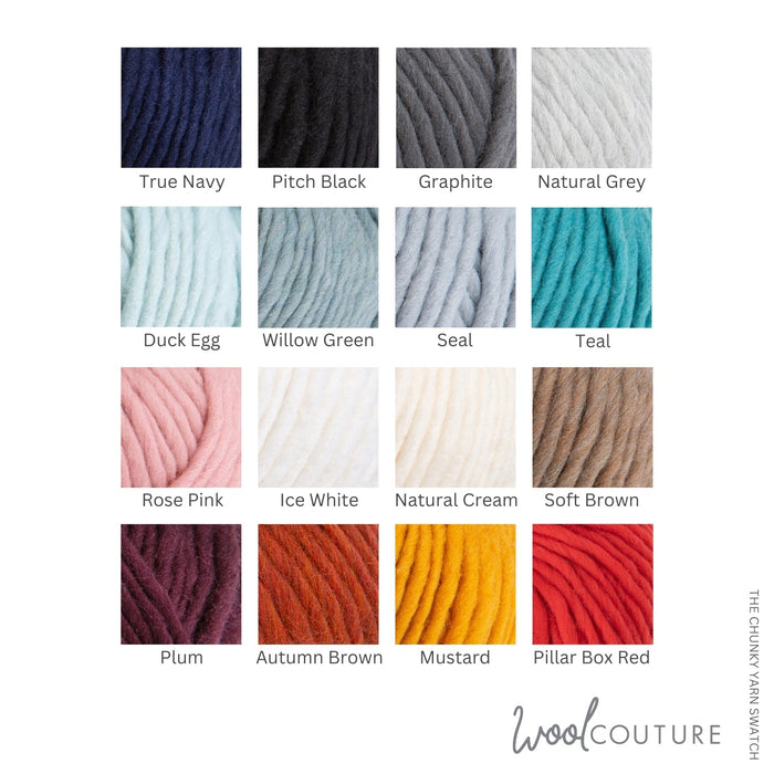 The Chunky Yarn 100g Ball - Wool Couture