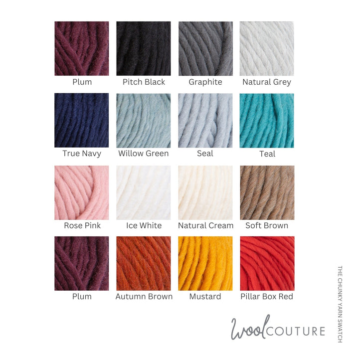 The Chunky Yarn 100g Ball - Wool Couture