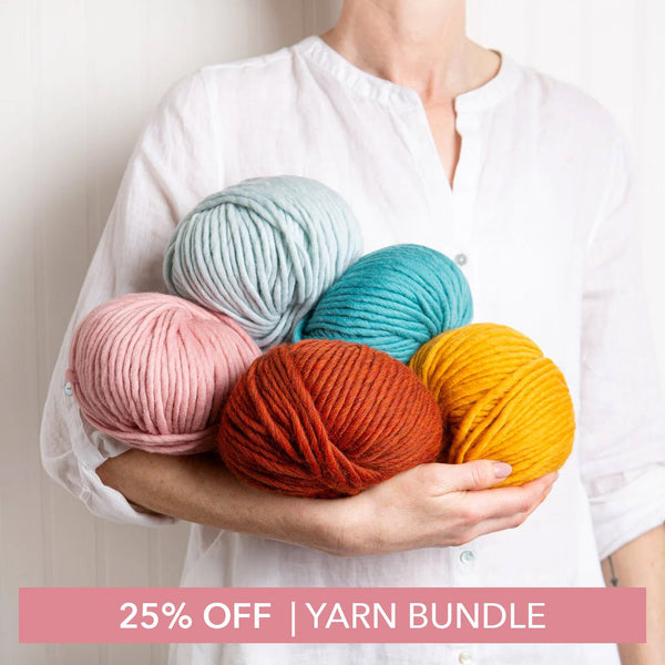 The Chunky Yarn 100g Ball | Yarn Bundle | 5 Balls - Wool Couture