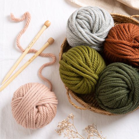 The Jumbo Yarn 100g Ball | Yarn Bundle | 5 Balls - Wool Couture