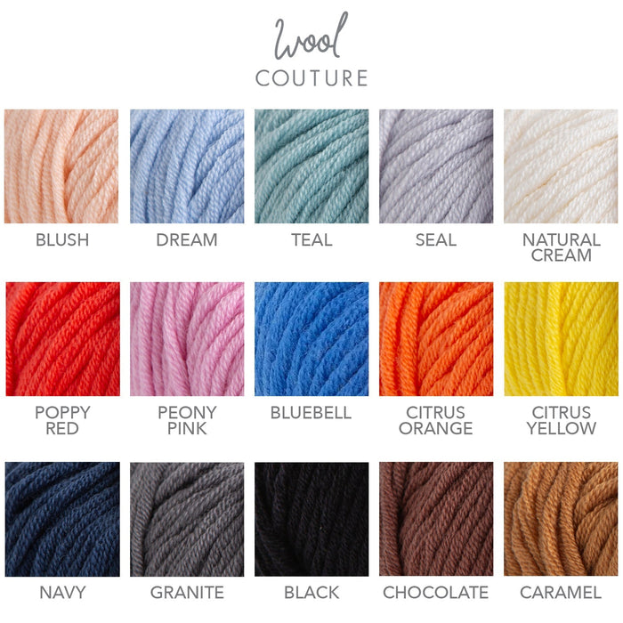 The Merino Yarn 50g Ball | Yarn Bundle | 5 Balls - Wool Couture