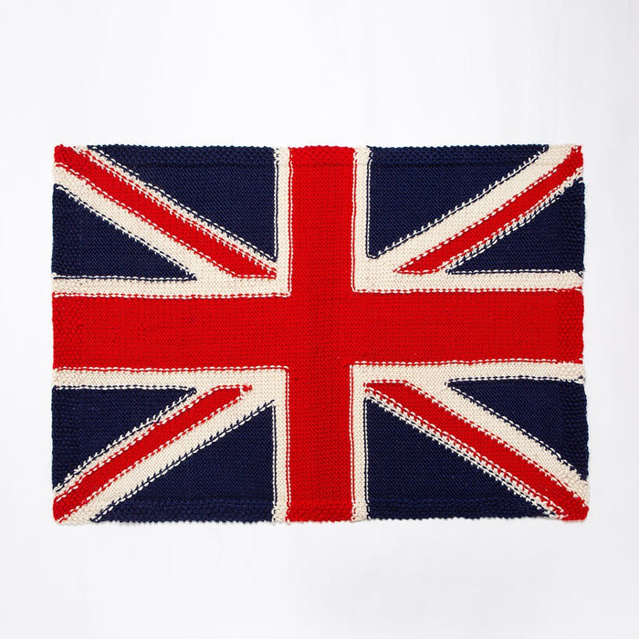 Union Jack Blanket Ready Made Sample - Wool Couture