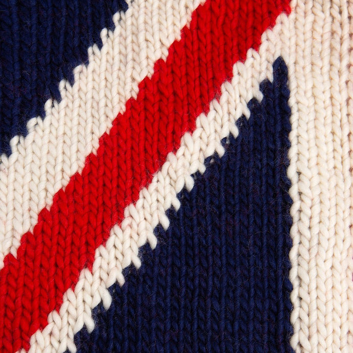 Union Jack Blanket Ready Made Sample - Wool Couture