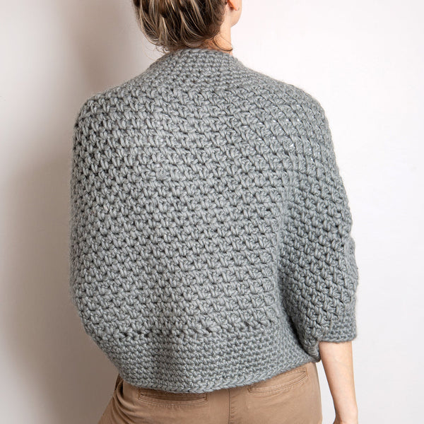 Winter Shrug Crochet Kit - Wool Couture