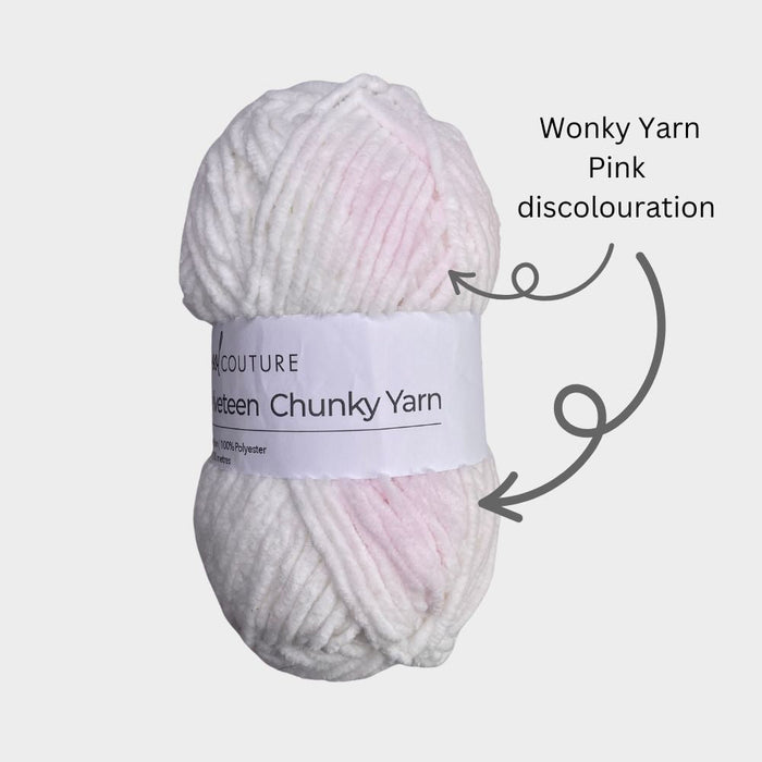 WONKY Velveteen Chunky Yarn 100g Ball - Wool Couture