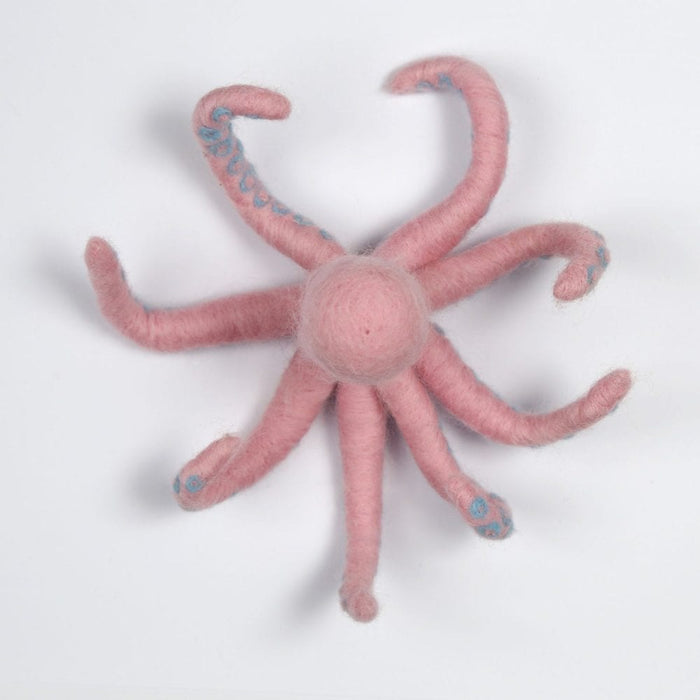 3 Octopus Needle Felting Kit - Wool Couture