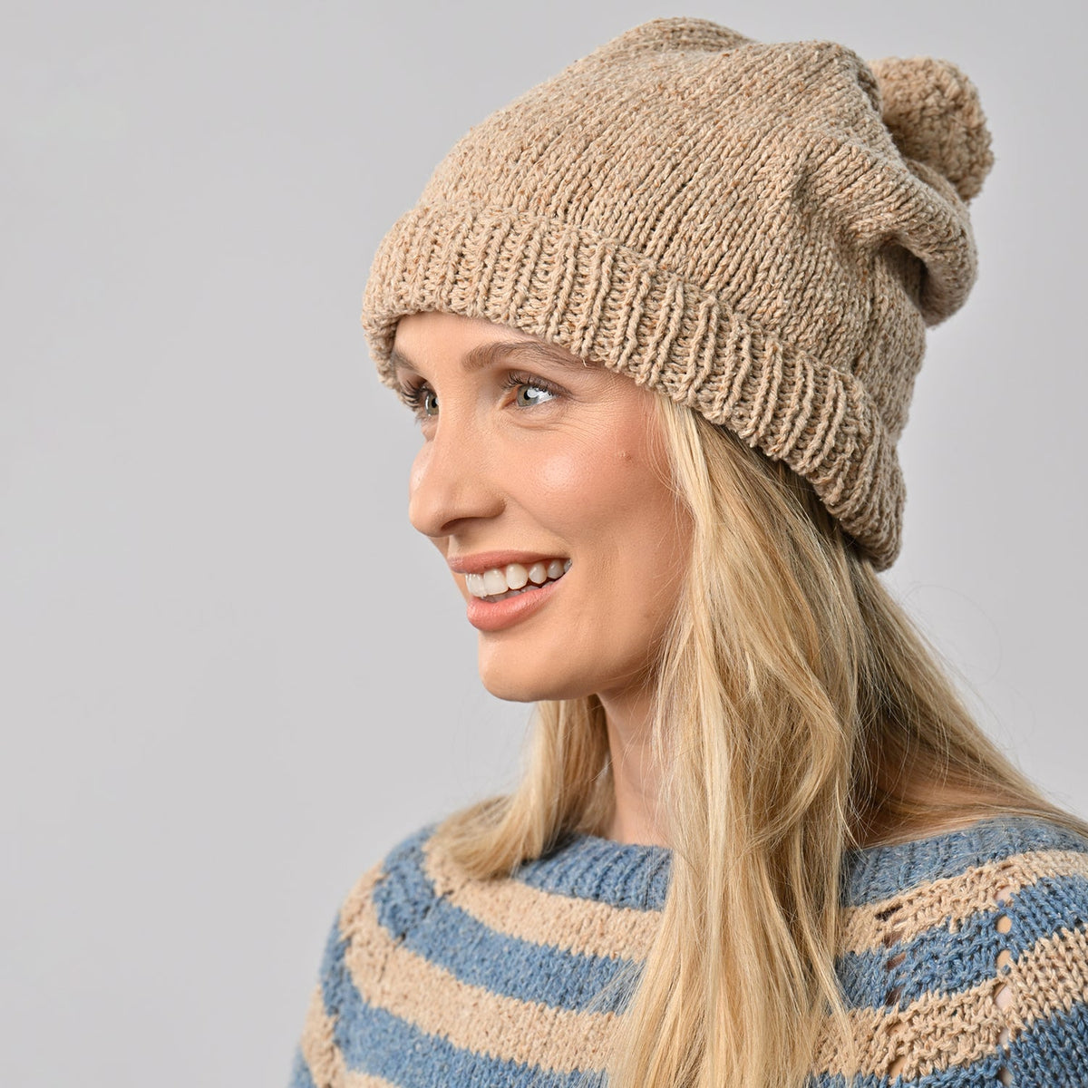 Bobby Hat Knitting Kit Wool Couture