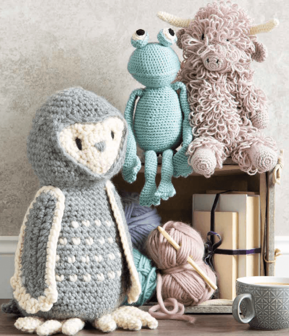 Bonnie the Cow & Friends Crochet Book– Wool Couture