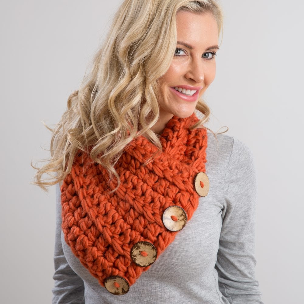 Boston Harbour Scarf Crochet Kit– Wool Couture
