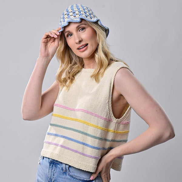 Bucket Hat Crochet Kit - Wool Couture