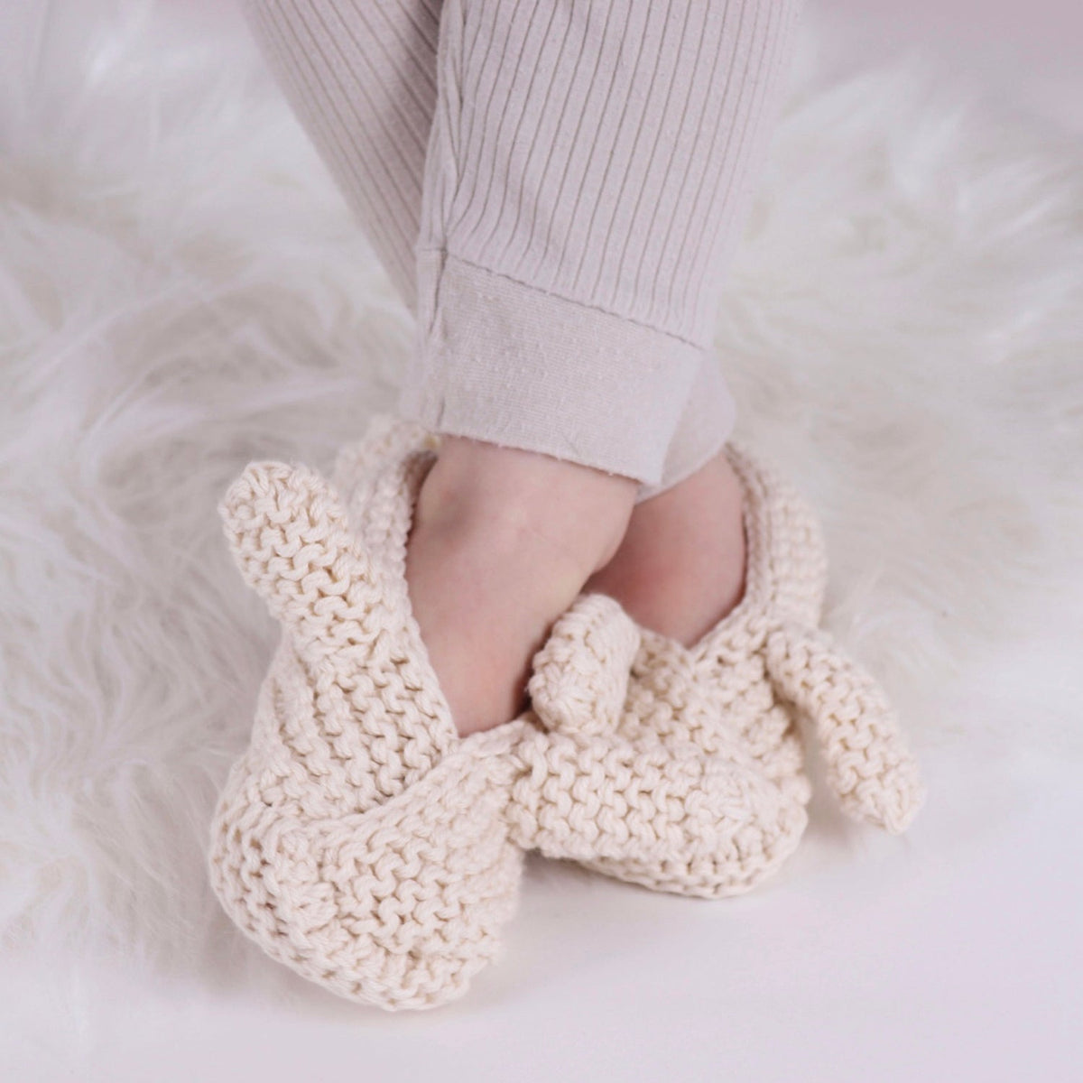 Bunny slippers best sale for babies