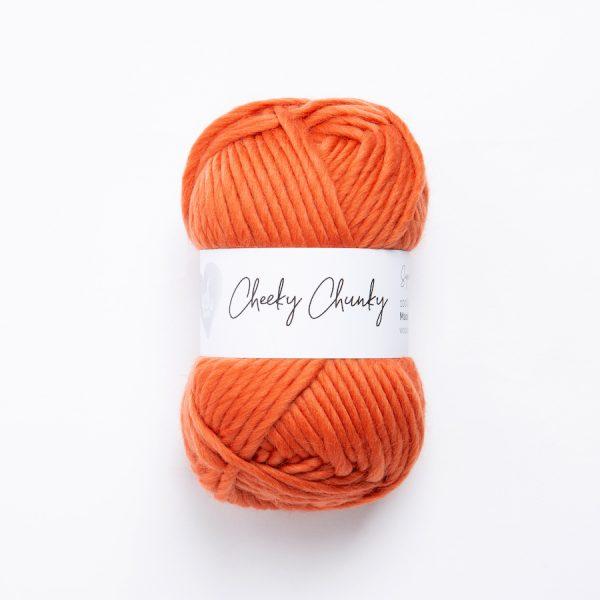 Hazelnut Super Chunky Yarn. Cheeky Chunky Yarn by Wool Couture