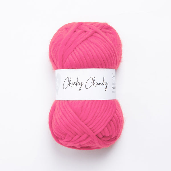 Damson Super Chunky Yarn. Cheeky Chunky Yarn by Wool Couture. 200g Skein  Chunky Yarn in Damson Purple. Pure Merino Wool. 
