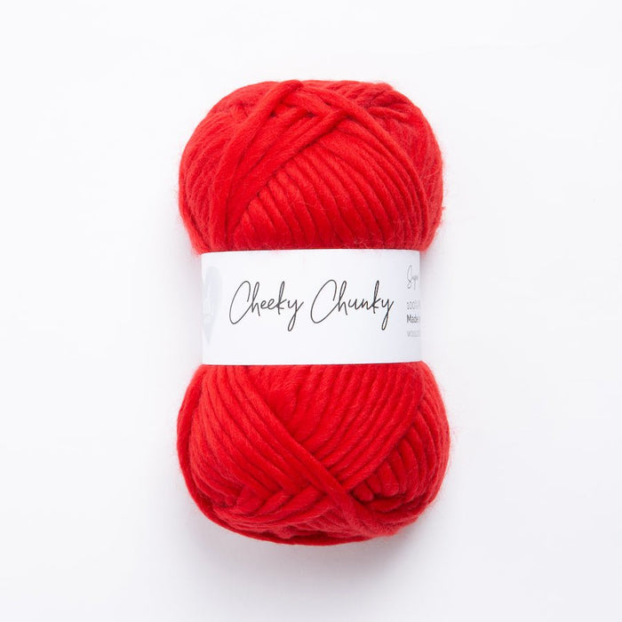 Teal Super Chunky Yarn. Cheeky Chunky Yarn by Wool Couture. 100g