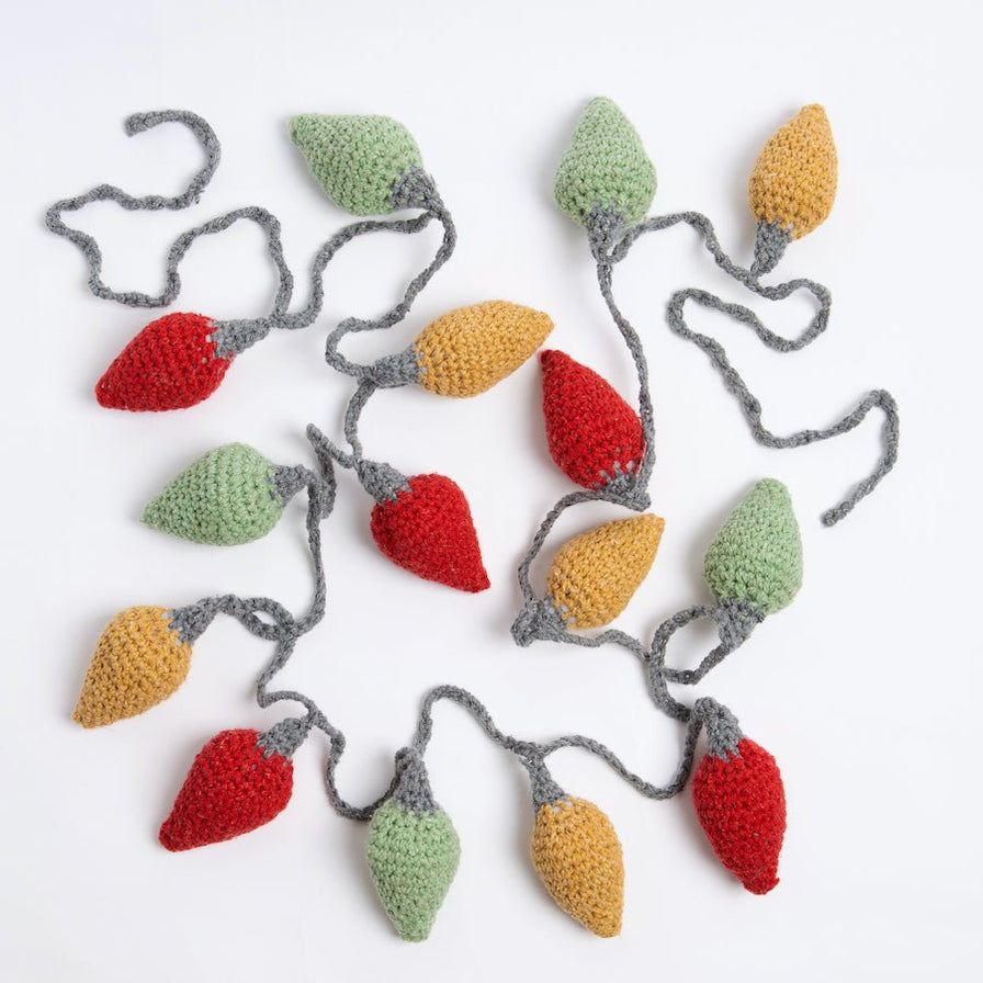 Christmas Lights Crochet Kit– Wool Couture