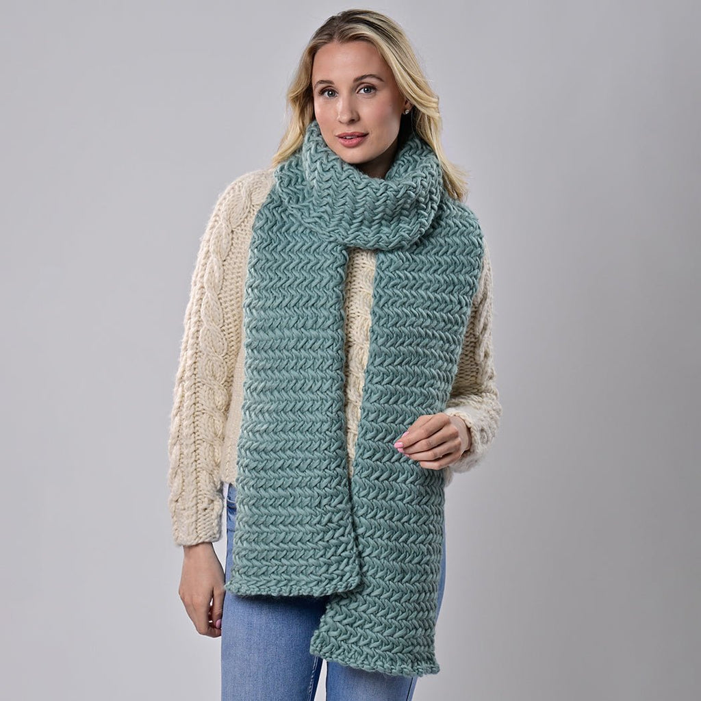 Yubnlvae DIY Knitting DIY Sweater Bar Thick Thread Baby Coat Scarf Hand-Made Line Wool Needle Home Textiles Green