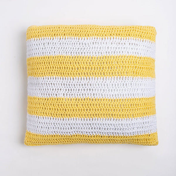 Hannah Blanket Crochet Kit. Stripy Throw Crochet Kit. Beginners Crochet  Pattern by Wool Couture. Learn to Crochet. 