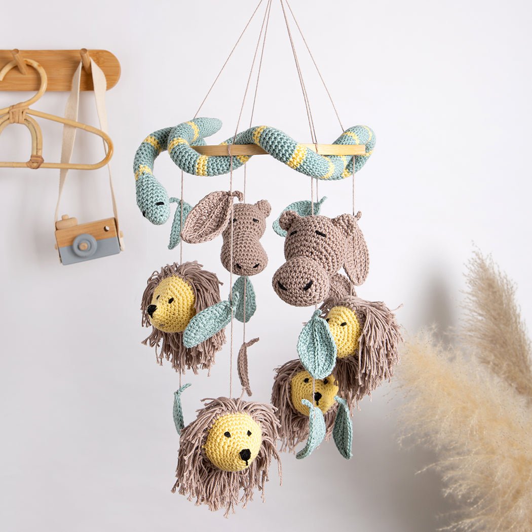 Woodland Nursery: Crib Mobile pattern by Croch-Eh Patch  Crochet baby  mobiles, Crochet nursery decor, Crochet woodland