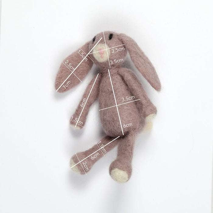 Mabel Bunny Needle Felting Kit - Wool Couture