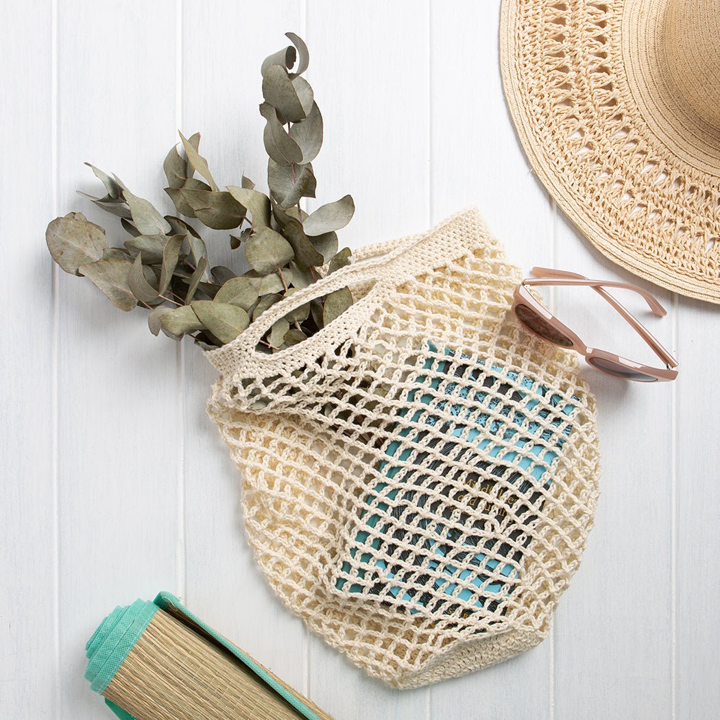 Introducing our New Kit! Crochet Bag With Cross Body Macramé Strap Kit —  cocoon&me