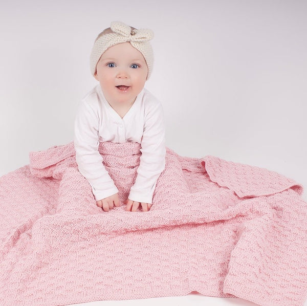 Molly Baby Blanket Knitting Kit - Wool Couture