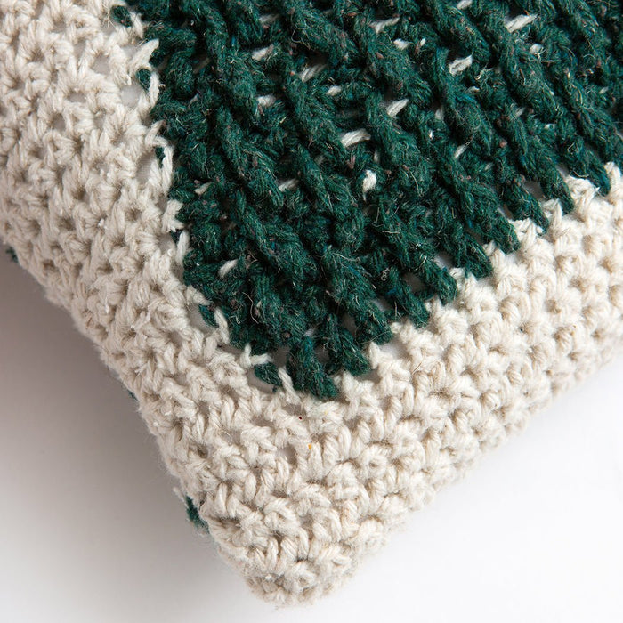 Christmas Tree Easy Crochet Kit. DIY Christmas Decoration Kit. Pine Tree  Cushion Crochet Kit by Wool Couture. 
