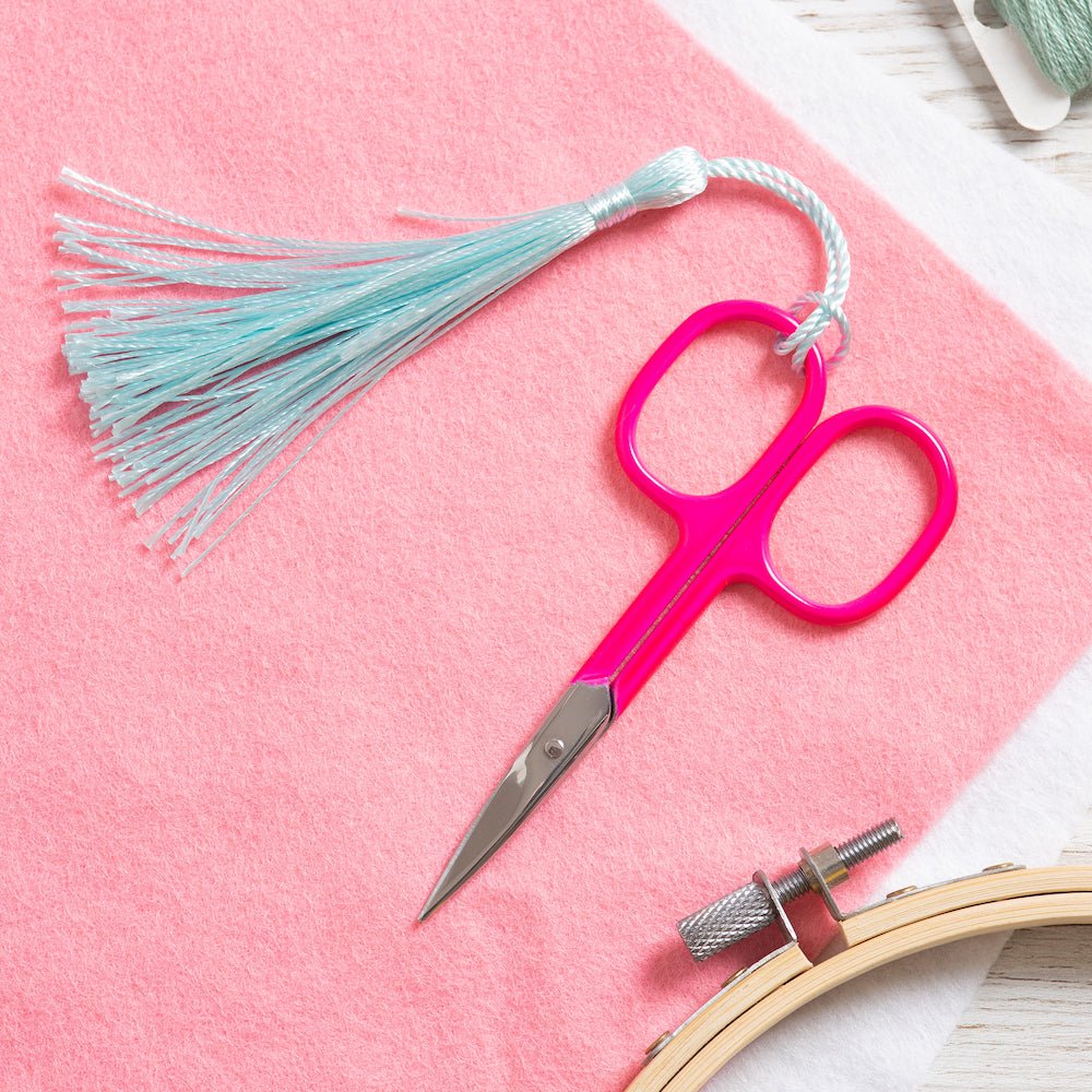 Neon Pink Stork Scissors