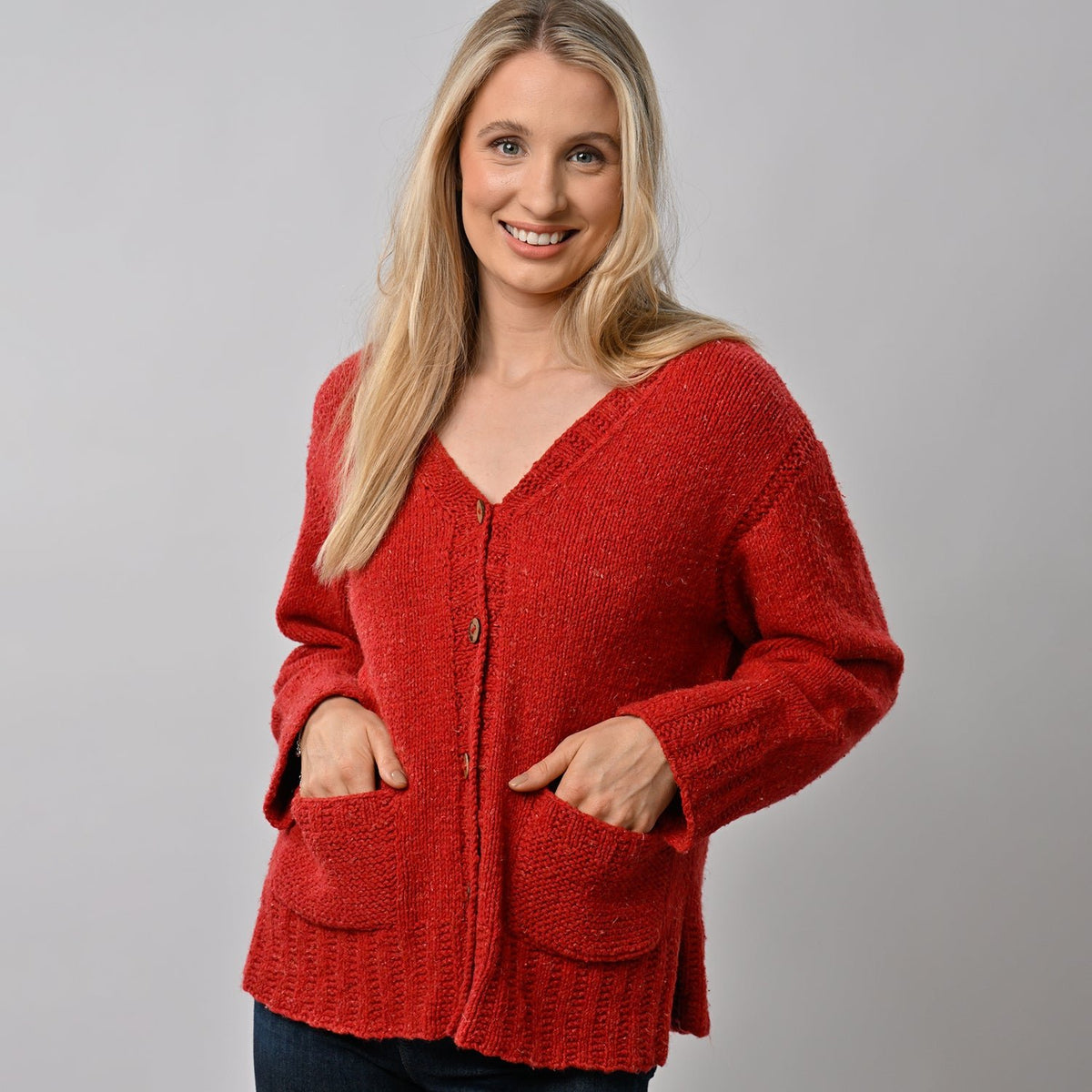Spring Cardigan Knitting Kit Wool Couture