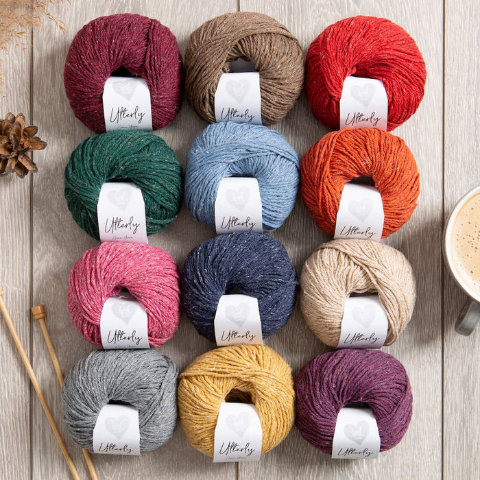 Wool Couture, Utterly Aran Yarn 50g Ball - Machine Washable Aran Weight  Yarn - Corn, 1-Pack