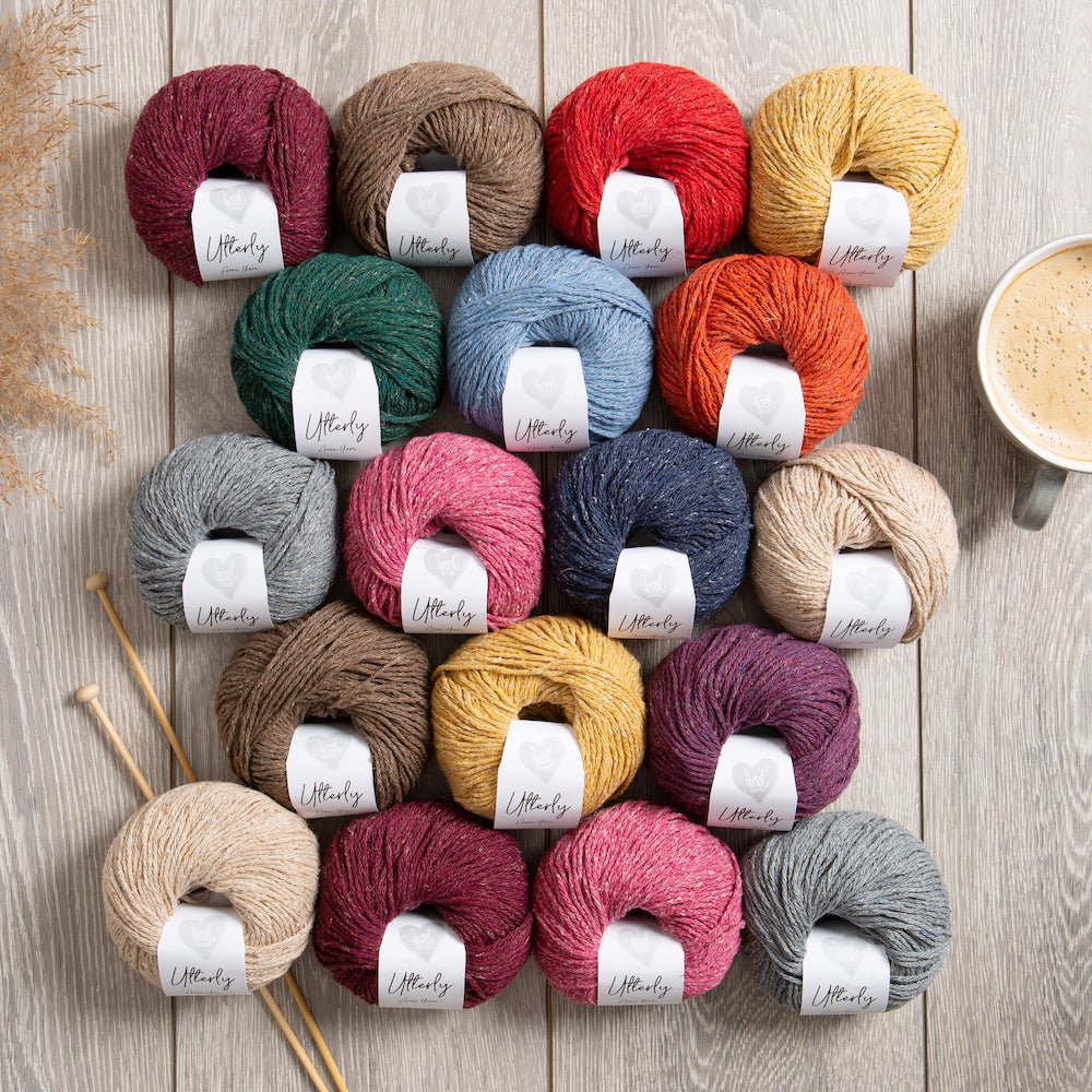 Wool Couture, Utterly Aran Yarn 50g Ball - Machine Washable Aran Weight  Yarn - Corn, 1-Pack