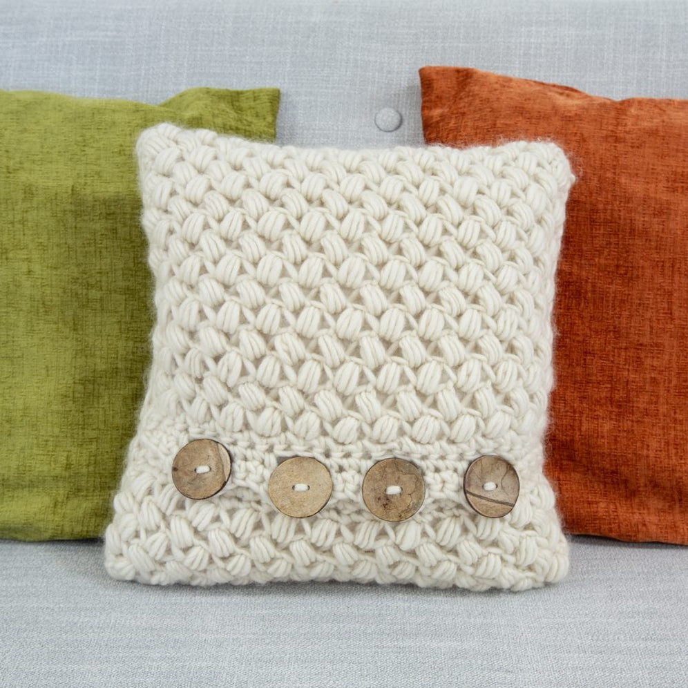 Crochet Blanket Kits | Cushion & Blanket Crochet | Wool Couture